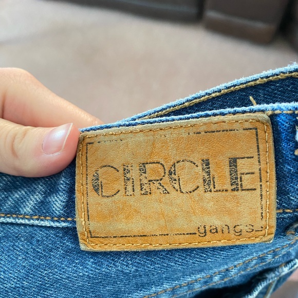 Size 11 todays size 2-4 circle gang jeans - Picture 2 of 5